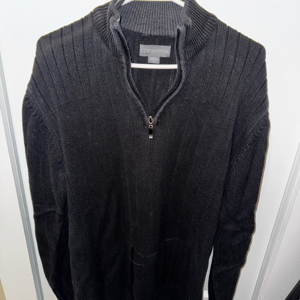 Covington Men's Black Sweater